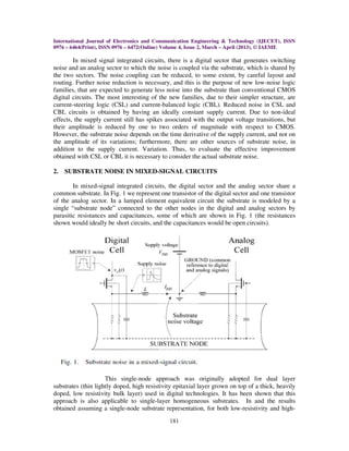 Cs cmos a low-noise logic family for mixed signal | PDF