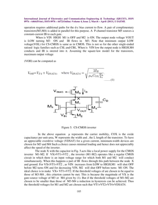 Cs cmos a low-noise logic family for mixed signal | PDF