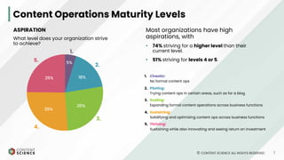 What Makes Content Operations Successful? 2023 Executive Summary | PPT