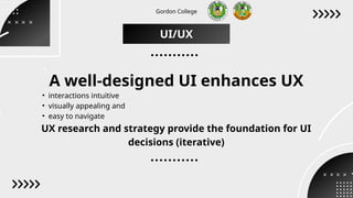 INTRODUCTION TO UI/UX JS, AND REACT/REACT NATIVE | PPTX