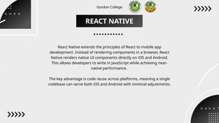 INTRODUCTION TO UI/UX JS, AND REACT/REACT NATIVE | PPTX