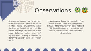 USER RESEARCH AND PREREQUISITES IN DESIGNING UI/UX | PPTX