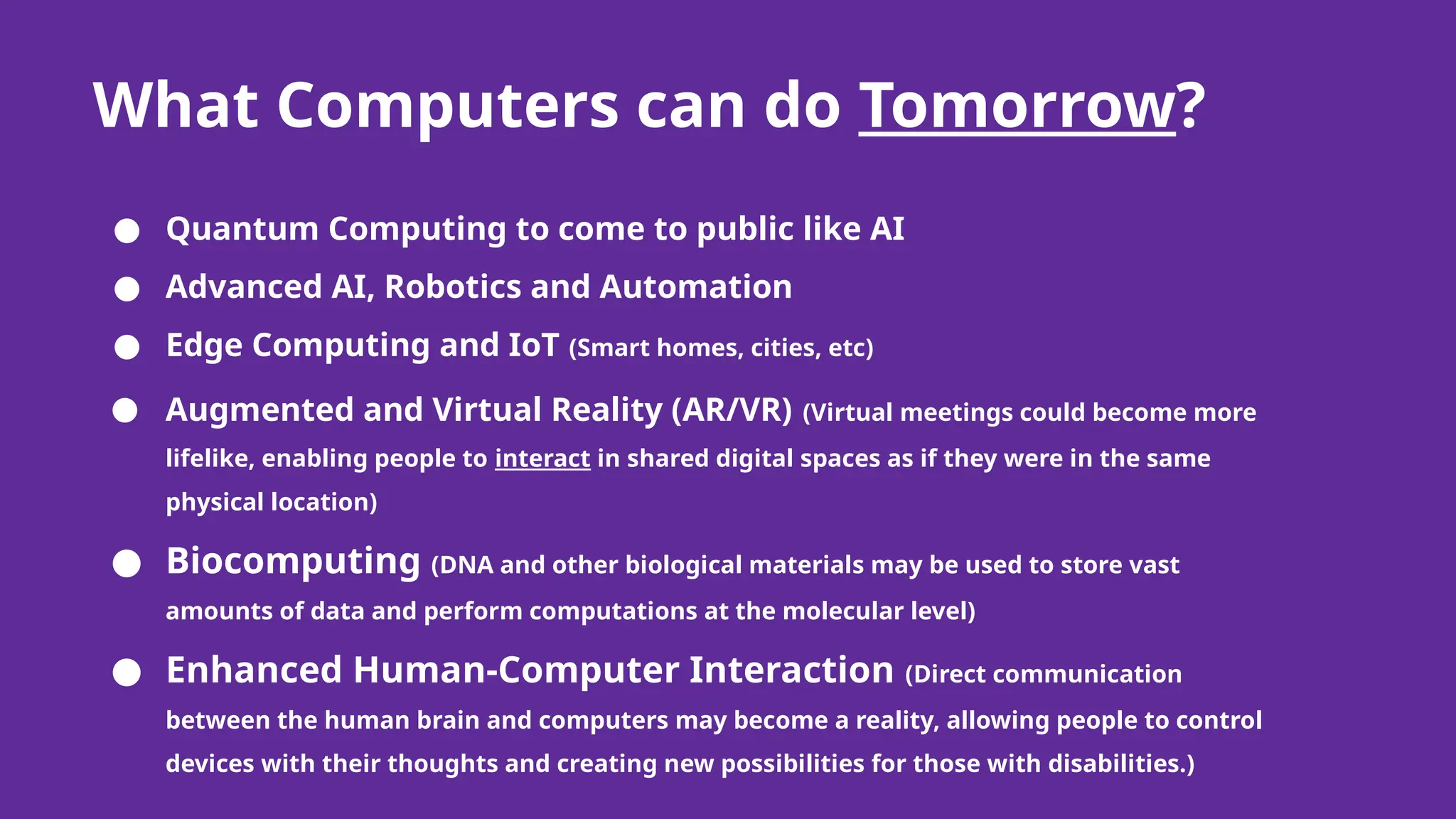 Introduction to Computer science and its fields | PPT