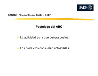Costos - Activity Based Costing - ABC Time Driven | PDF