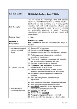 Competency Standard Based.................. | PDF