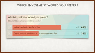 WHICH INVESTMENT WOULD YOU PREFER?
 