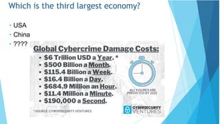 Which is the third largest economy?
• USA
• China
• ????
 