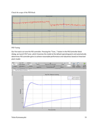control system lab 02 - PID tuning | PDF