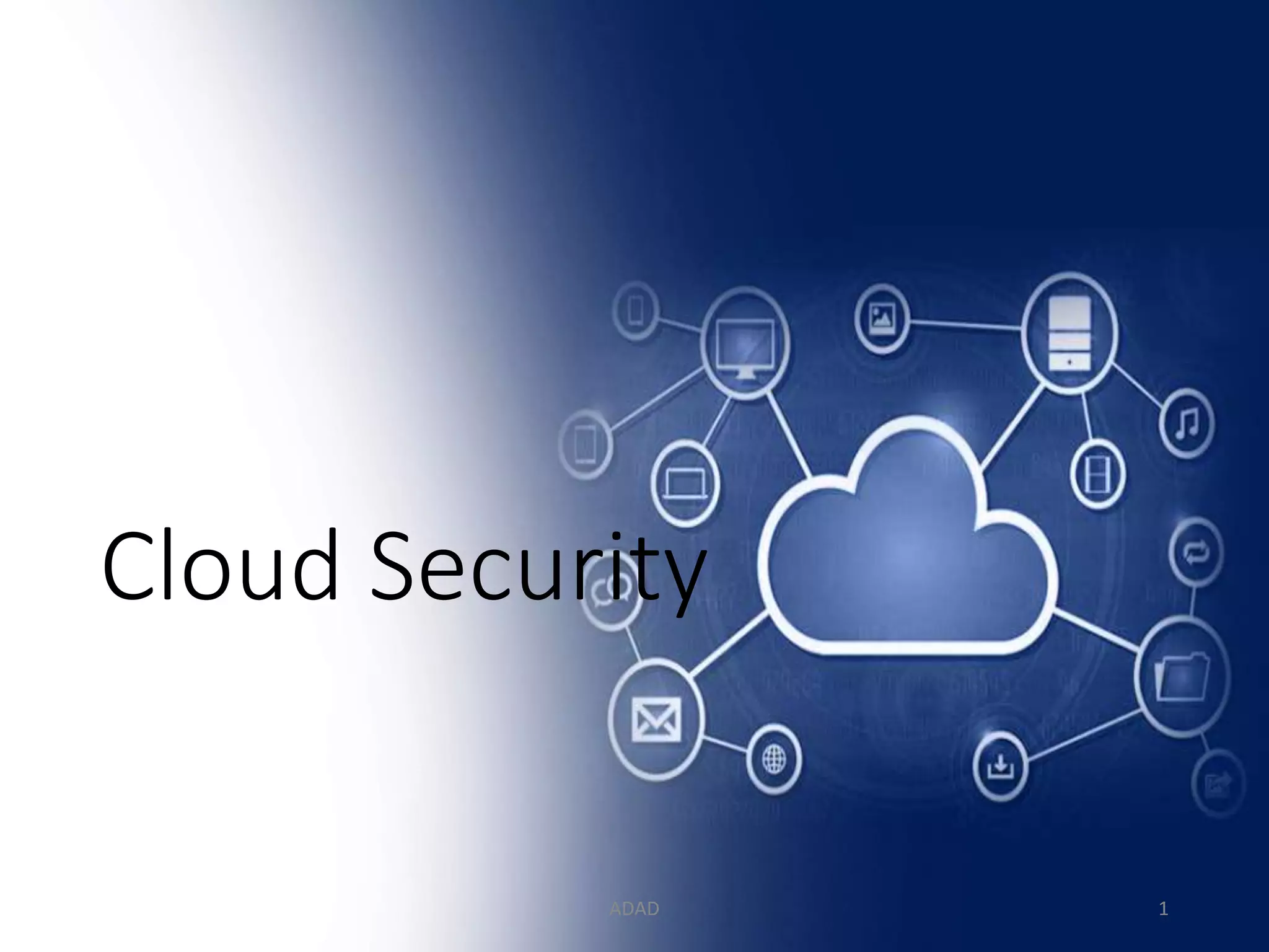Cloud Security ADAD 1 