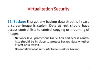 Cloud and Virtualization Security | PPTX