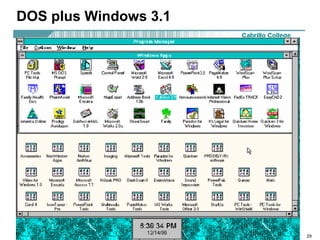 DOS plus Windows 3.1 