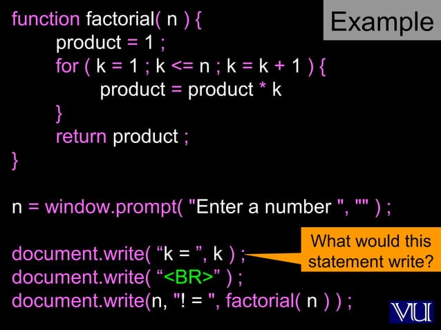 CS101- Introduction to Computing- Lecture 29 | PPT