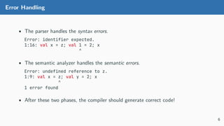Compiles CS107 loops and error handling tufts | PDF