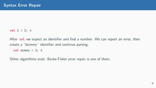 Compiles CS107 loops and error handling tufts | PDF