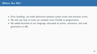 Compiles CS107 loops and error handling tufts | PDF