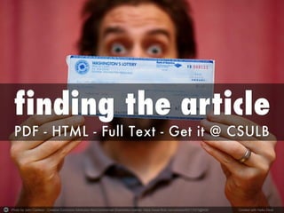 Photo by John Carleton - Creative Commons Attribution-NonCommercial-ShareAlike License https://www.flickr.com/photos/60717073@N00 Created with Haiku Deck
 