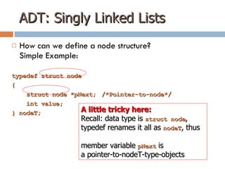 Sorting & Linked Lists | PPT