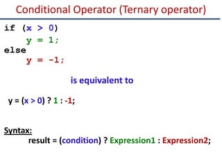 Cs1123 5 selection_if | PPT