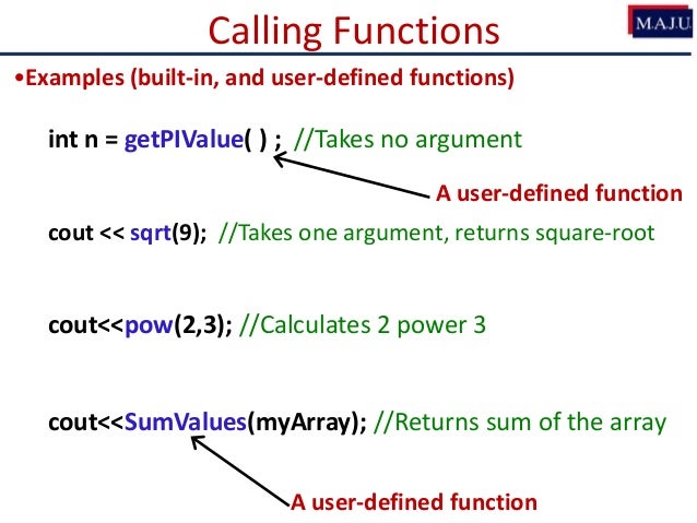Cs1123 8 functions
