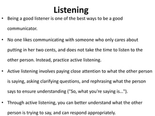 Top 10 Communication Skills and their importance | PPTX