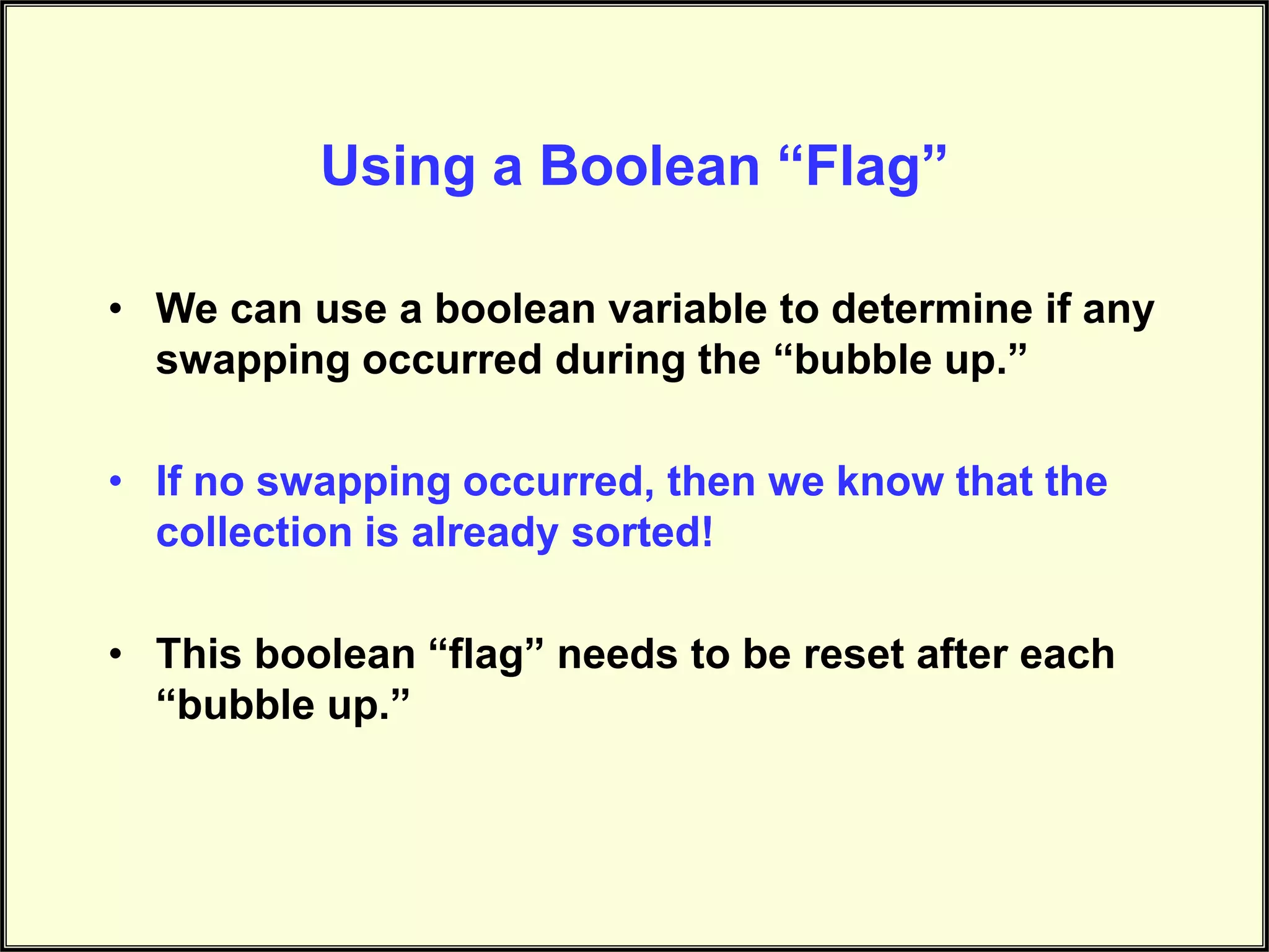 Bubble Sort Python | PPT | Technology & Computing