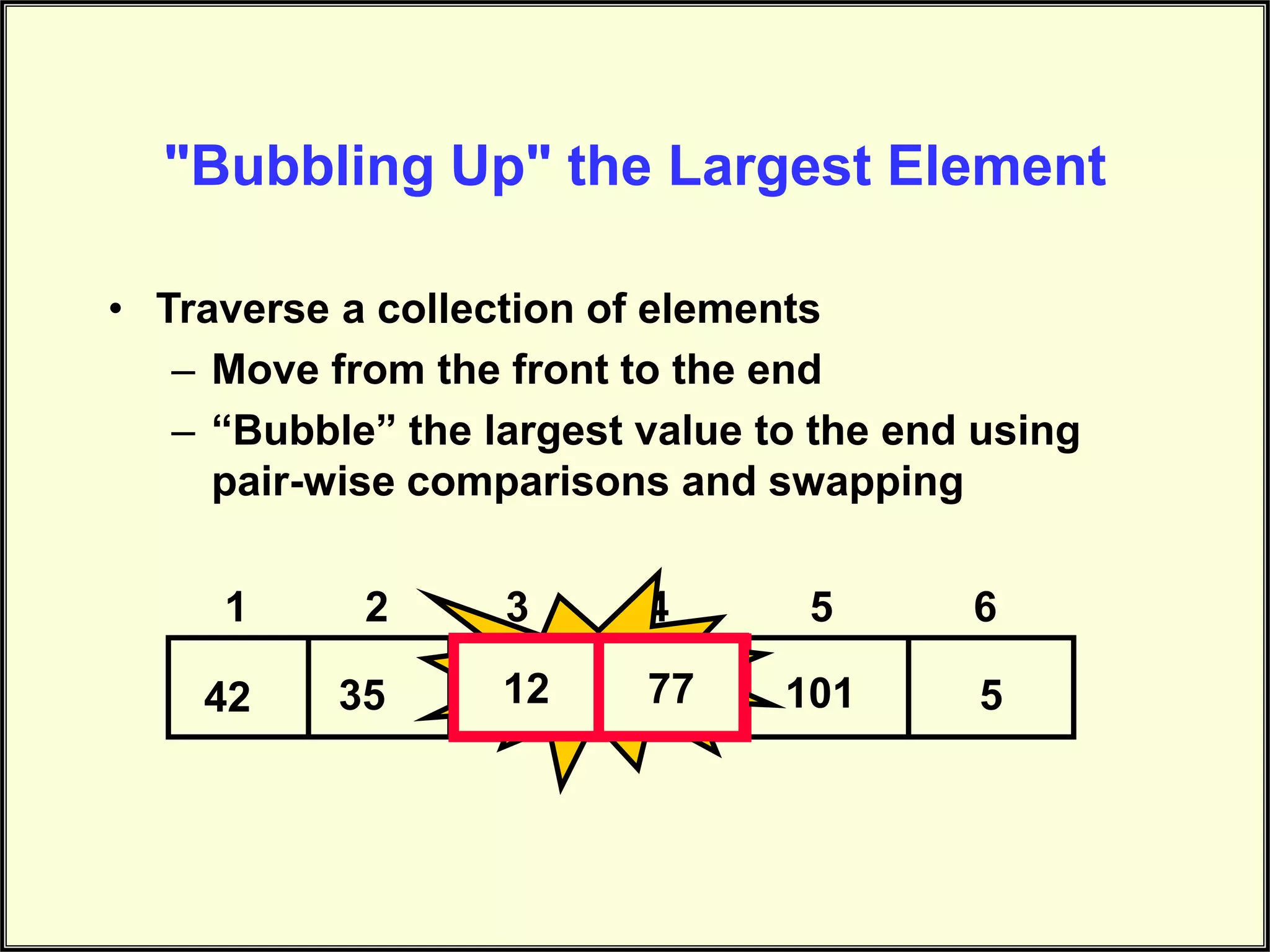 Bubble Sort Python | PPT | Technology & Computing