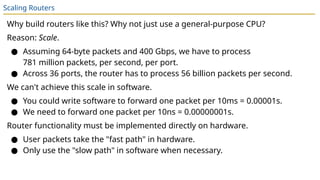 Routers: IP Routers in Real Life: Router Components (Planes) | PPTX