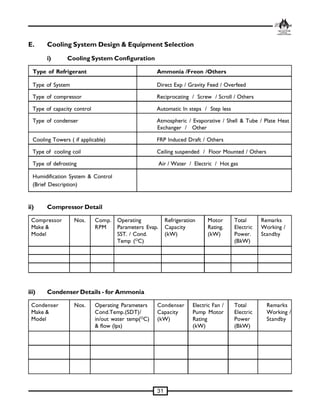Technical Standard for Cold Storage | PDF