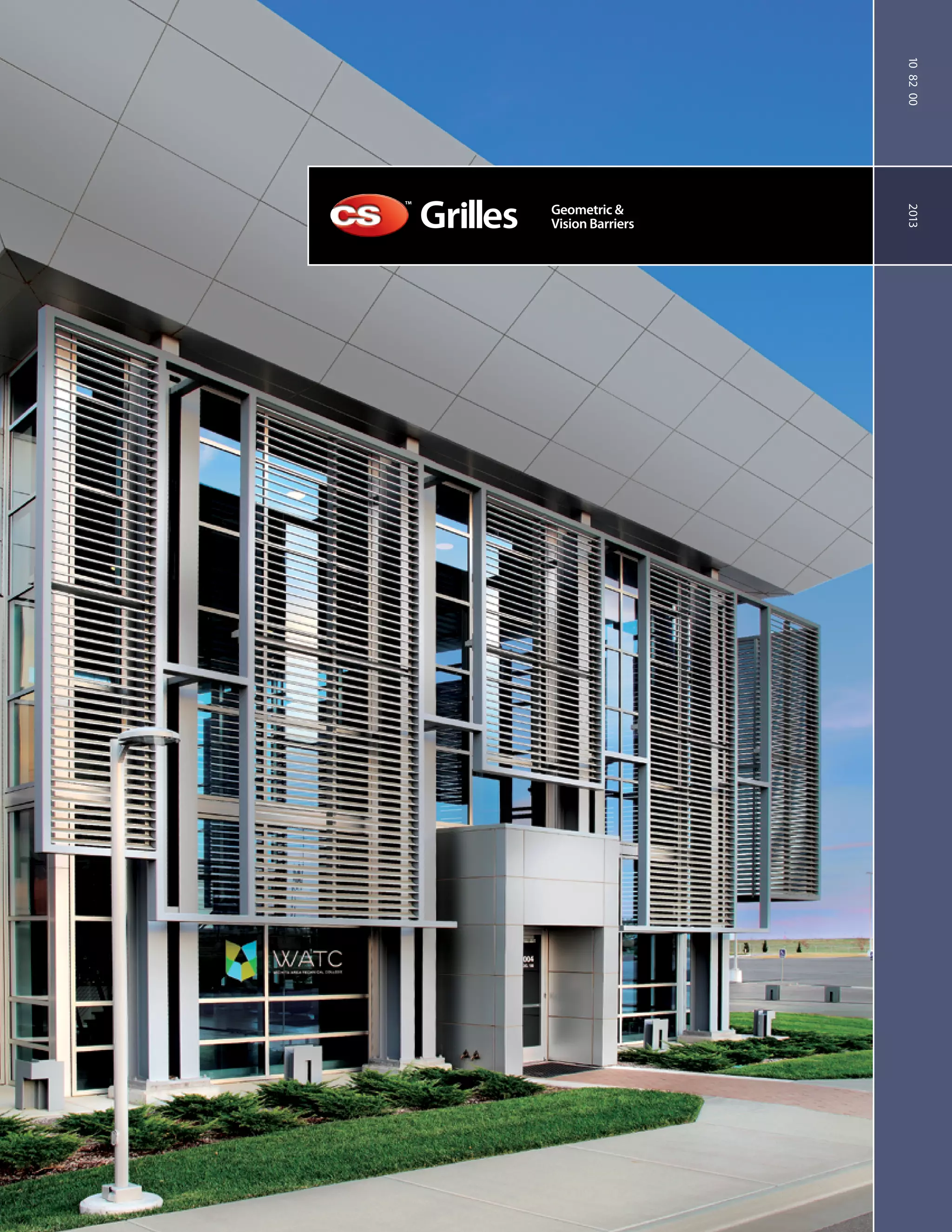 CS 2013 Architectural Grilles Catalog PDF