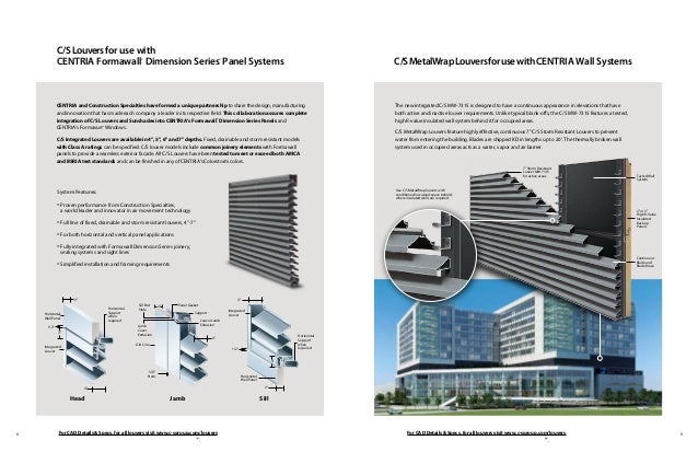 cs 2013 architectural louver catalog