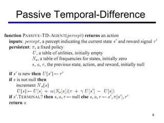 Passive Temporal-Difference  