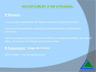 1/ Verso des R.I.S et panneaux d’interprétation.