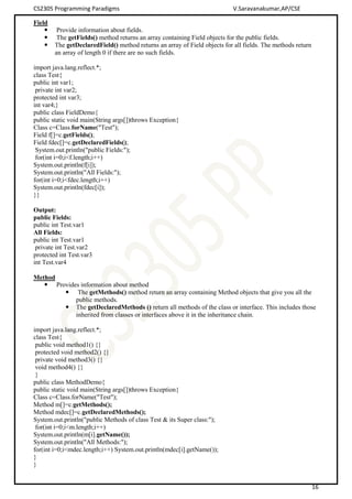 Cs2305 programming paradigms lecturer notes | PDF