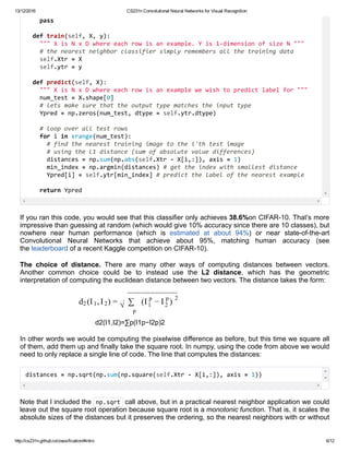 Cs231n convolutional neural networks for visual recognition | PDF
