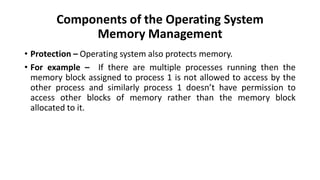 Comprehensive Introduction to Operating Systems and Their Core ...