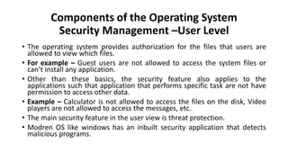 Comprehensive Introduction to Operating Systems and Their Core ...