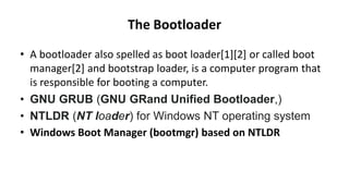 Comprehensive Overview of BIOS, Boot Process, and Disk Management in ...