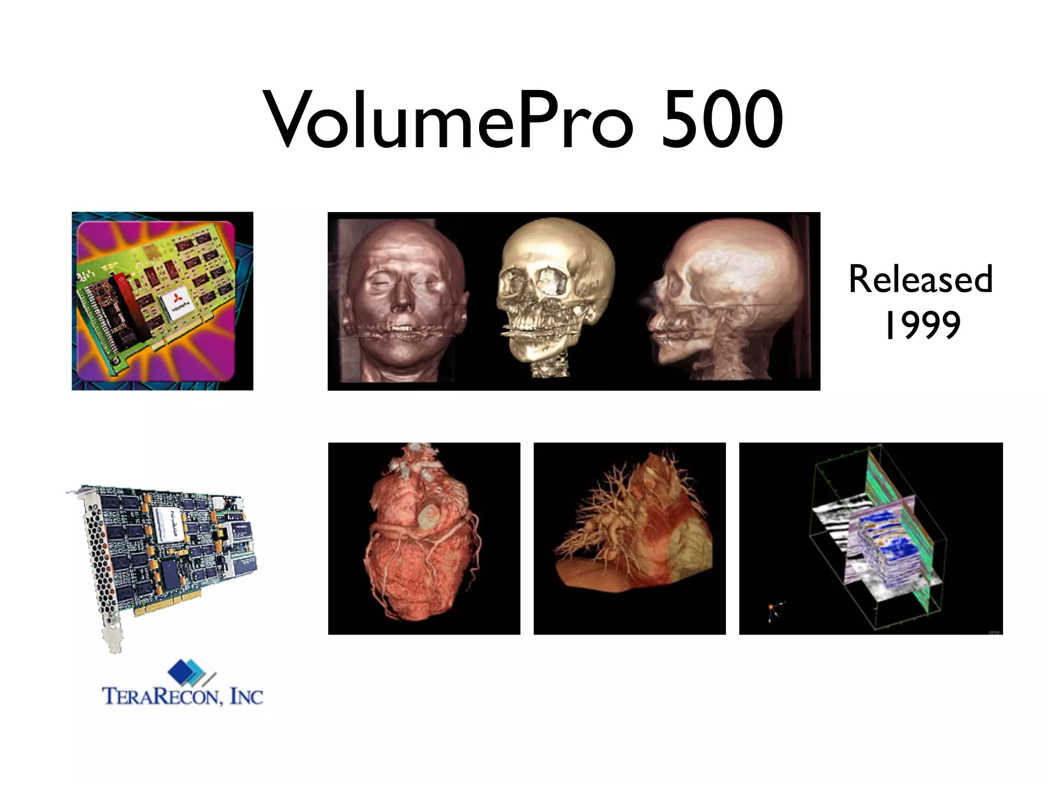VolumePro 500
                Released
                 1999
 