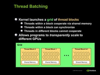 [Harvard CS264] 03 - Introduction to GPU Computing, CUDA Basics | PDF