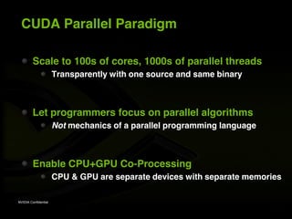 [Harvard CS264] 03 - Introduction to GPU Computing, CUDA Basics | PDF