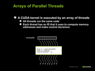 [Harvard CS264] 03 - Introduction to GPU Computing, CUDA Basics