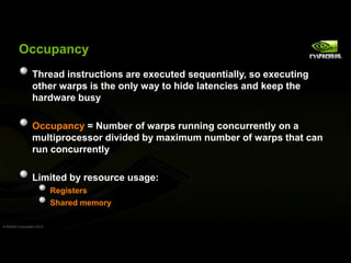 !""#$%&"'
                  ()*+%,-.&/0*#"0.1&/-%*+-+2+"#0+,-/+3#+&0.%44'5-/1-+2+"#0.&6-
                  10)+*-7%*$/-./-0)+-1&4'-7%'-01-).,+-4%0+&".+/-%&,-8++$-0)+-
                  )%*,7%*+-9#/'

                  !""#$%&"' :-;#<9+*-1=-7%*$/-*#&&.&6-"1&"#**+&04'-1&-%-
                  <#40.$*1"+//1*-,.>.,+,-9'-<%2.<#<-&#<9+*-1=-7%*$/-0)%0-"%&-
                  *#&-"1&"#**+&04'

                  ?.<.0+,-9'-*+/1#*"+-#/%6+@
                            A+6./0+*/
                            B)%*+,-<+<1*'

© NVIDIA Corporation 2010
 