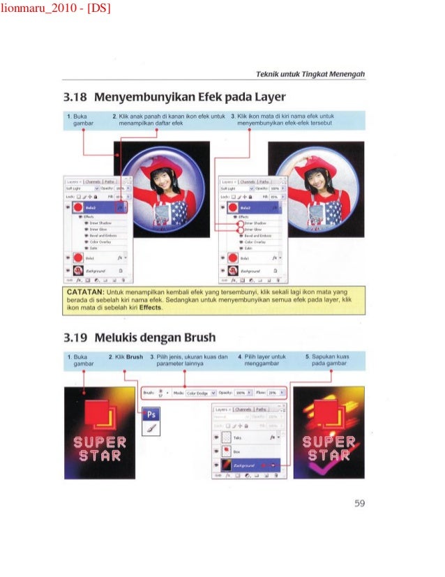 Tanda Mata Di Samping Kiri Nama Layer Disebut - Sebutkan Itu