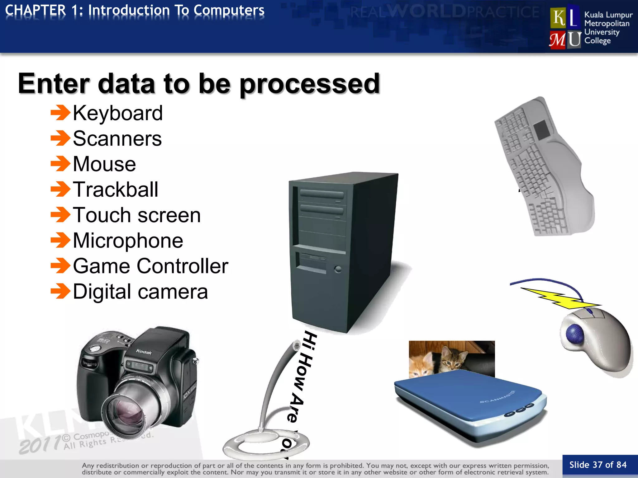 Introduction To Computer | PDF | Operating Systems | Computer Software ...