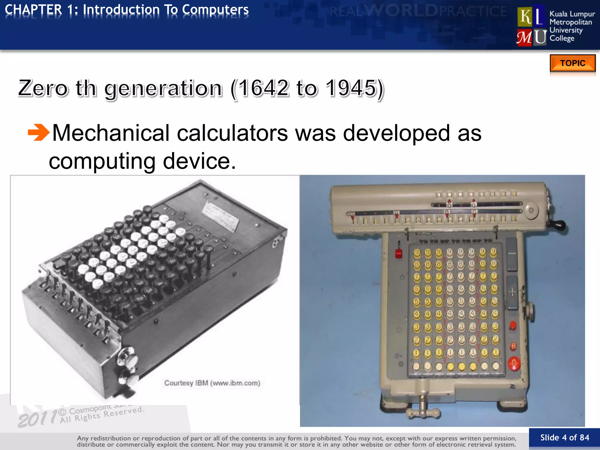 Introduction To Computer | PDF | Operating Systems | Computer Software ...