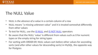 CS327E Week3 SQL Fidakfljad;lkdjfa;lkdjflkjlters.pptx