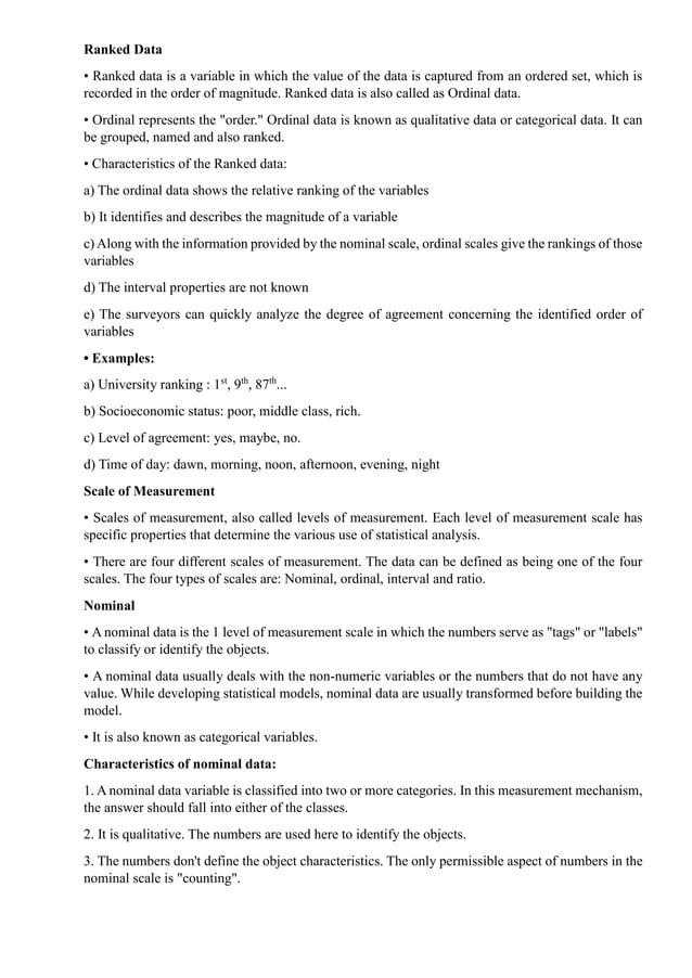 CS3352-Foundations of Data Science Notes.pdf | Databases | Computer ...