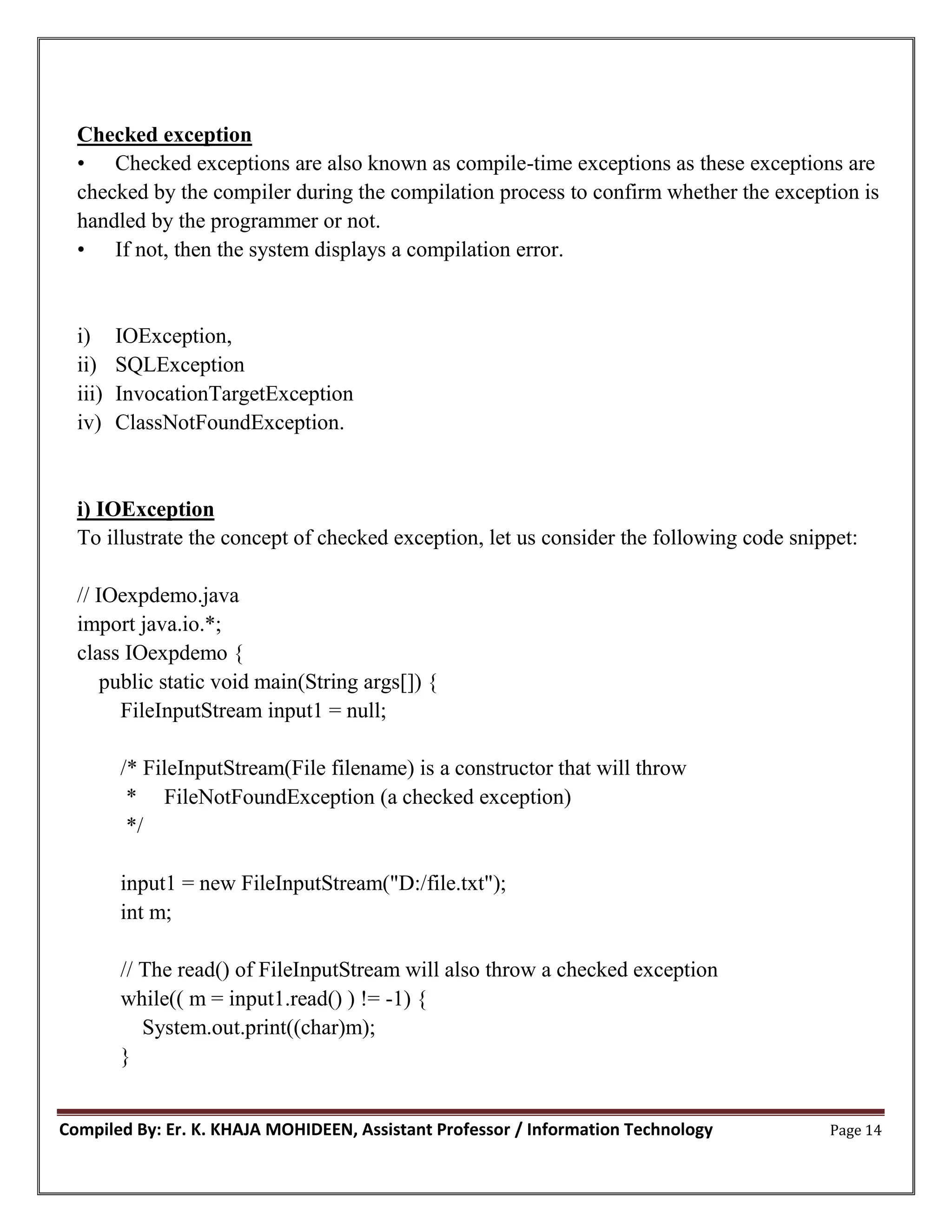 CS3391 -OOP -UNIT – III NOTES FINAL.pdf