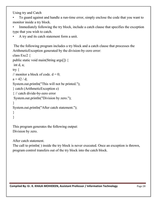CS3391 -OOP -UNIT – III NOTES FINAL.pdf