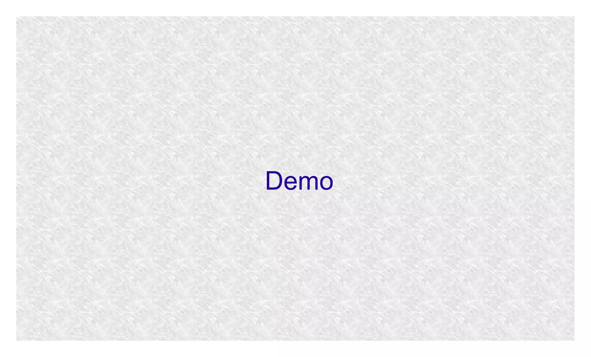 Demo

 